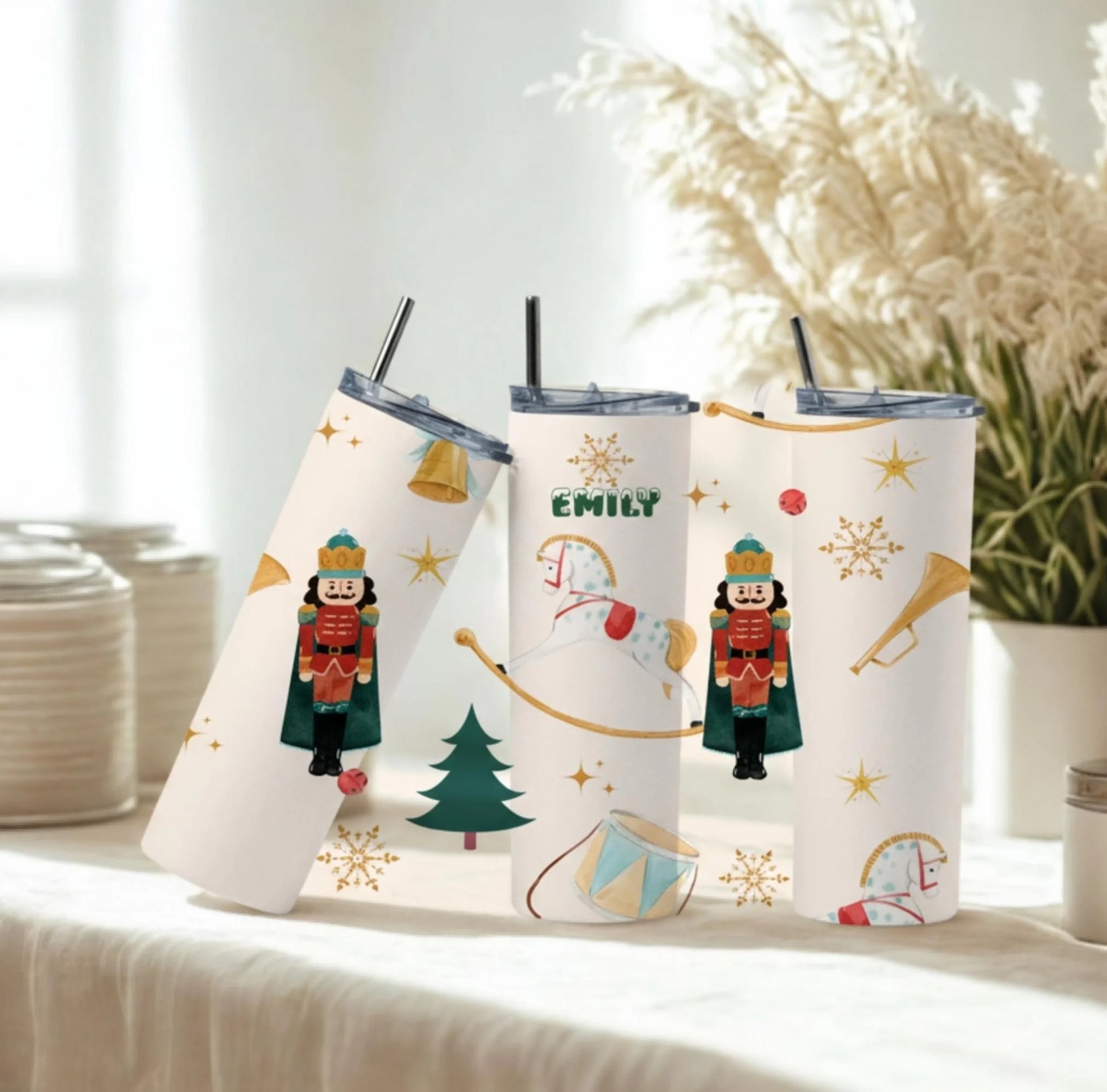 Personalized 20oz skinny tumbler – Personalized | personalization example | custom name available, dishwasher safe, doub