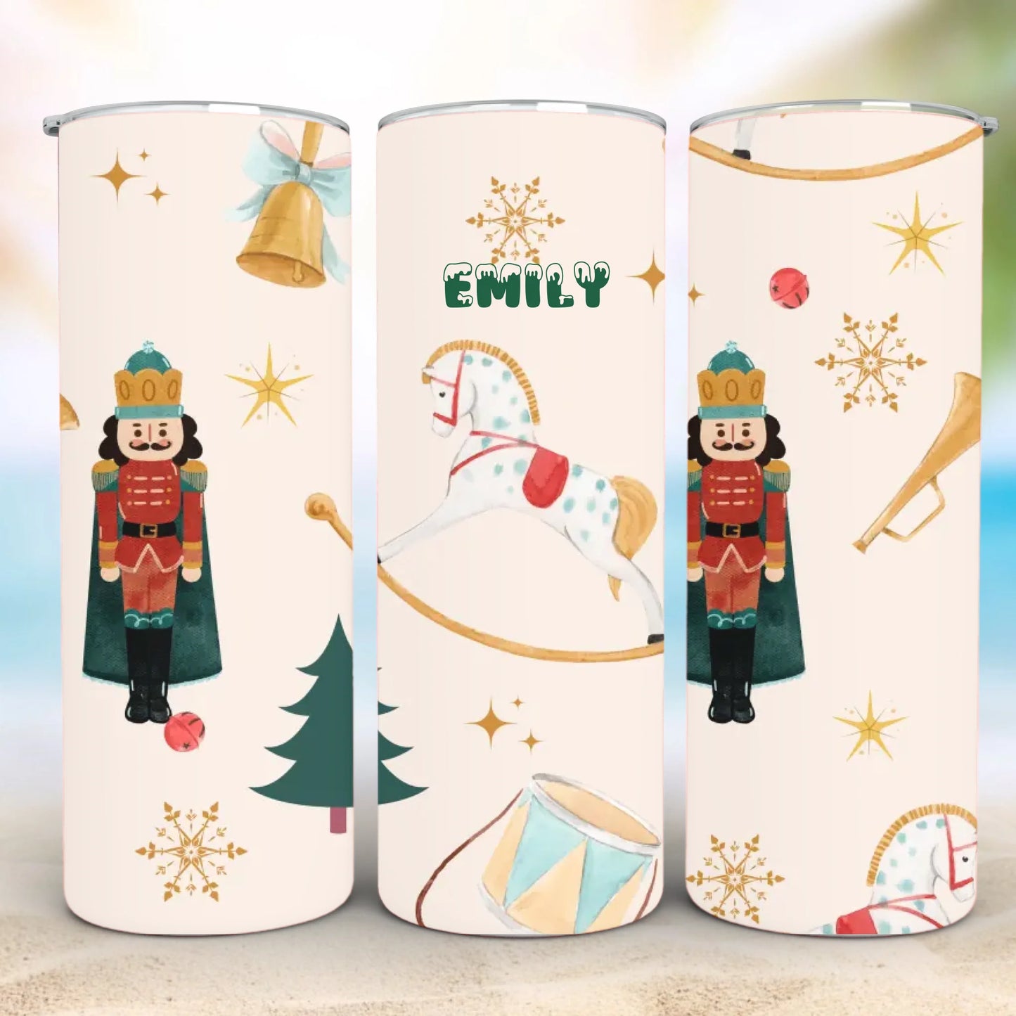 Personalized 20oz skinny tumbler – Personalized | feature highlights | custom name available, dishwasher safe, double-wa