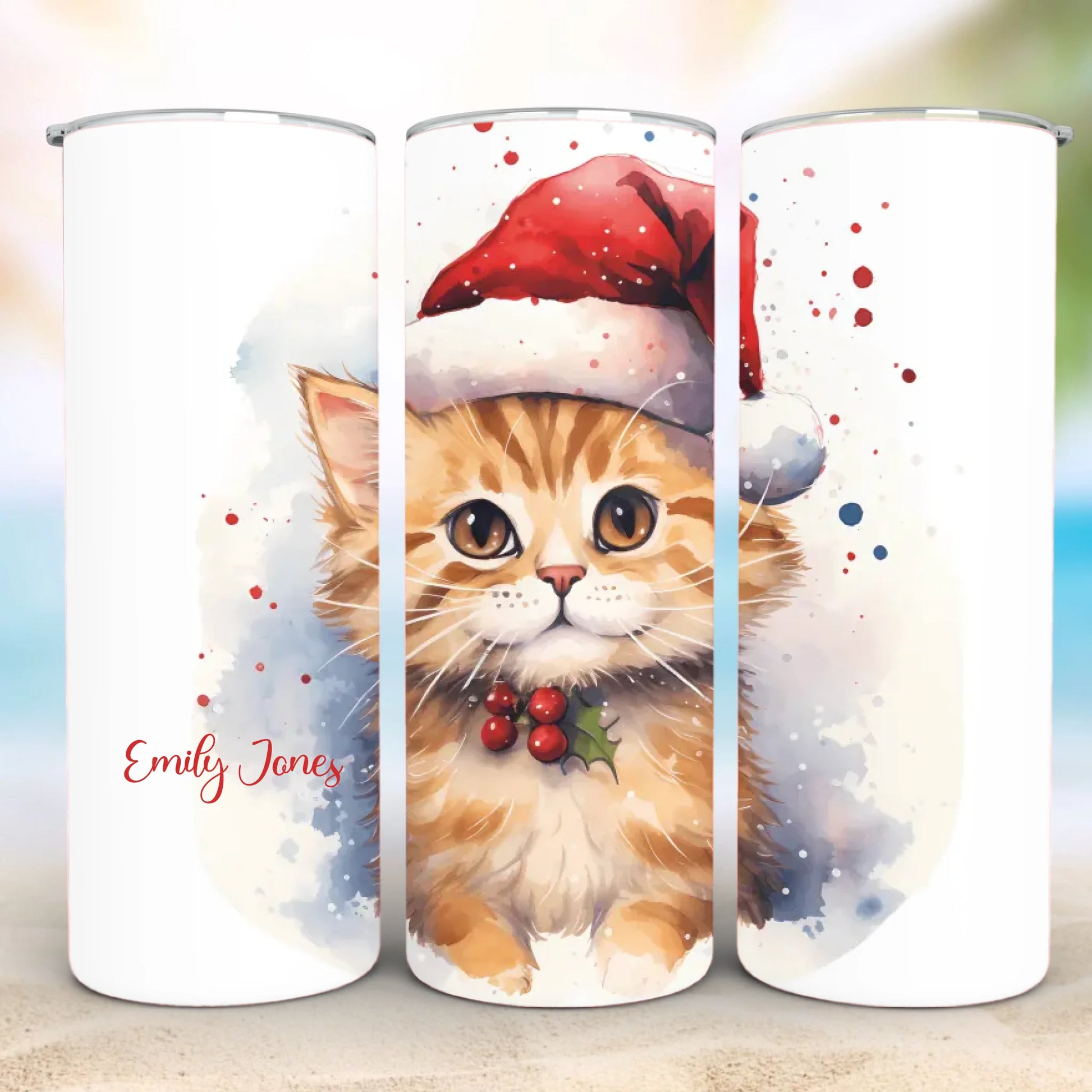 Personalized 20oz skinny tumbler – Personalized | feature highlights | custom name available, dishwasher safe, double-wa