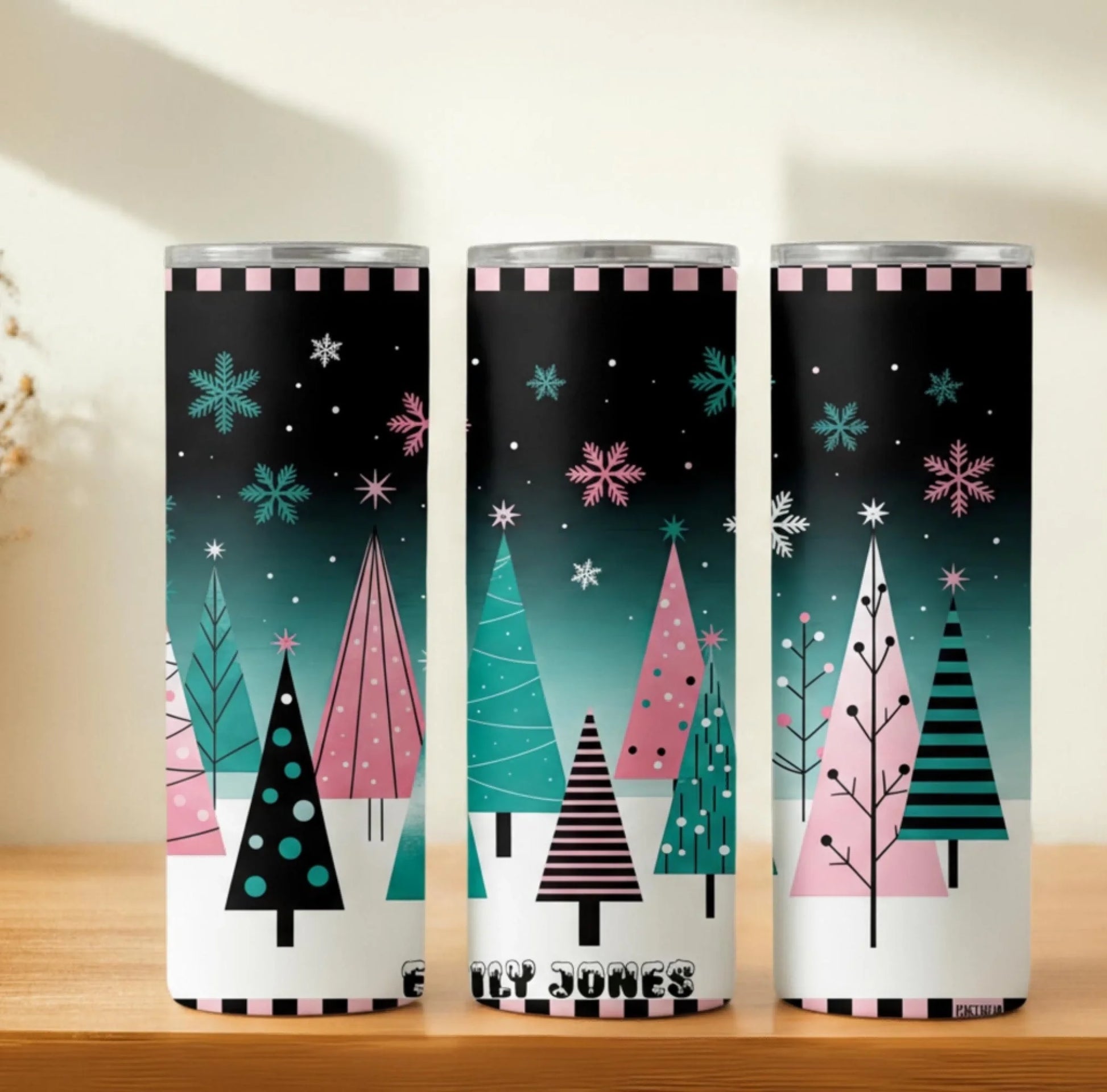 Personalized 20oz skinny tumbler – Personalized | hero view | custom name available, dishwasher safe, double-wall stainl