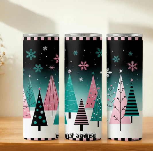 Personalized 20oz skinny tumbler – Personalized | hero view | custom name available, dishwasher safe, double-wall stainl