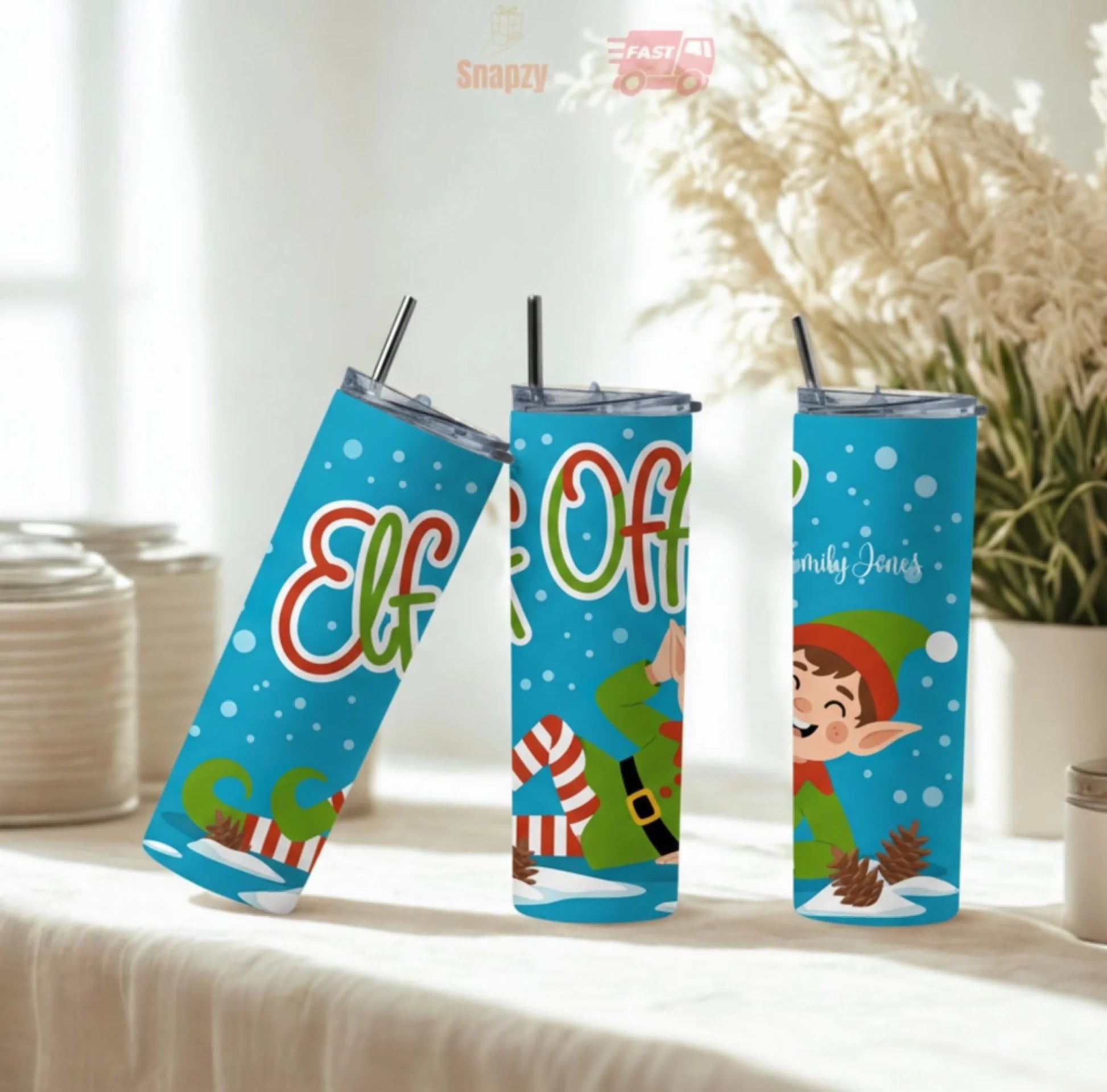Personalized 20oz skinny tumbler – Personalized | personalization example | custom name available, dishwasher safe, doub