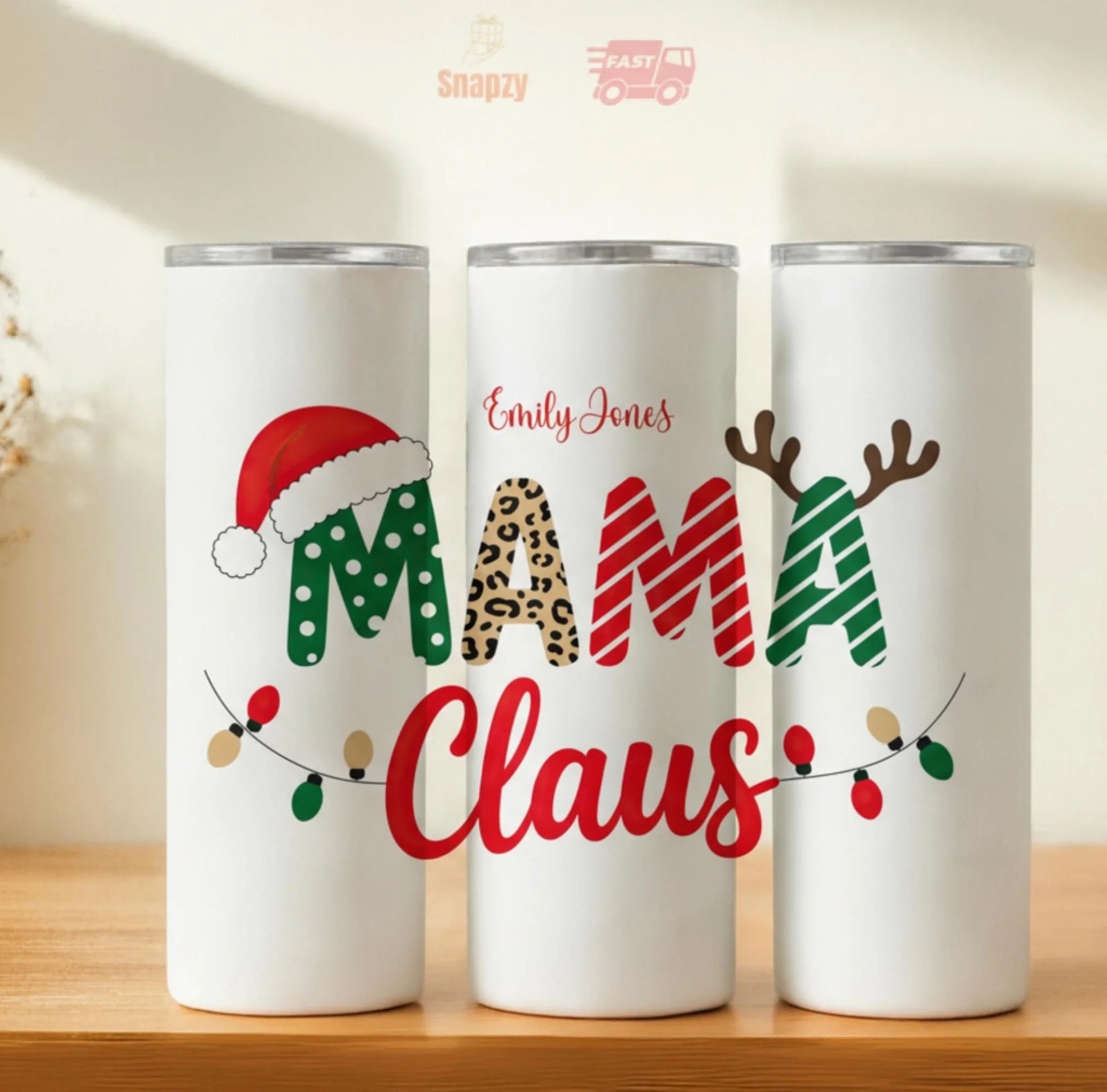 Personalized 20oz skinny tumbler – Personalized | hero view | custom name available, dishwasher safe, double-wall stainl