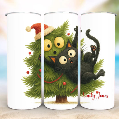 Personalized 20oz skinny tumbler – Personalized | feature highlights | custom name available, dishwasher safe, double-wa