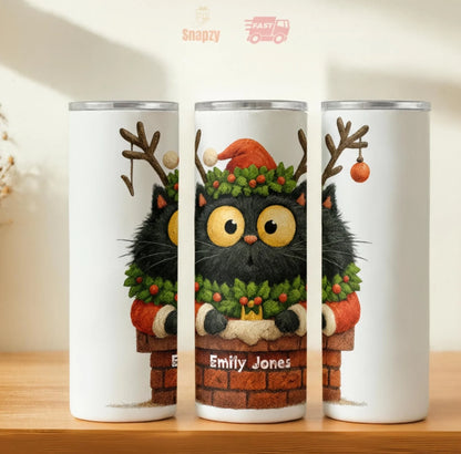 Personalized 20oz skinny tumbler – Personalized | hero view | custom name available, dishwasher safe, double-wall stainl