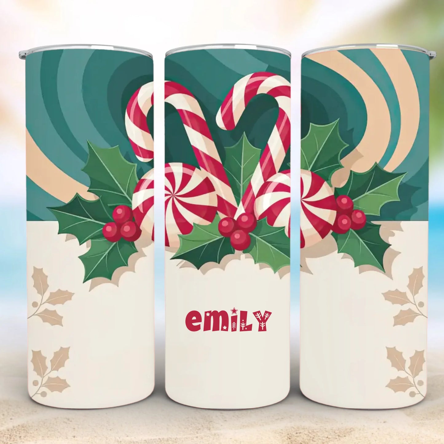 Personalized 20oz skinny tumbler – Personalized | feature highlights | custom name available, dishwasher safe, double-wa