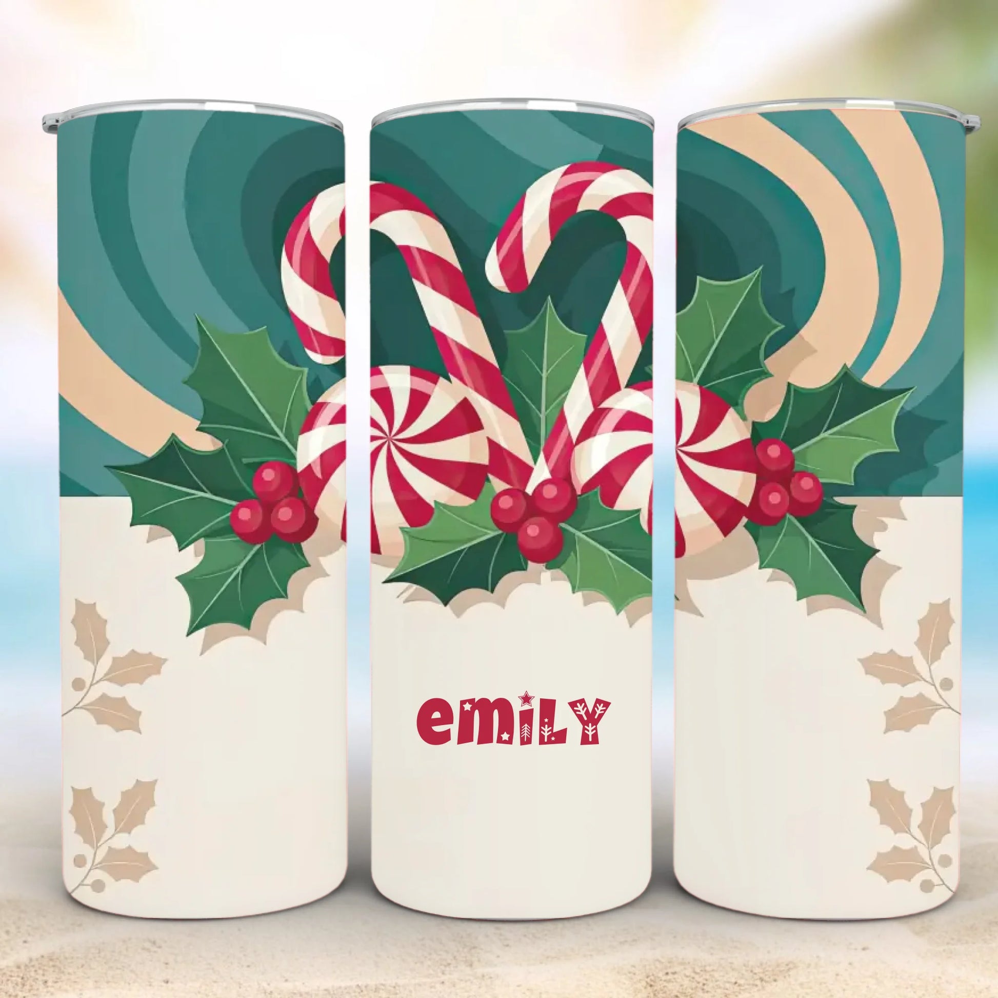 Personalized 20oz skinny tumbler – Personalized | feature highlights | custom name available, dishwasher safe, double-wa
