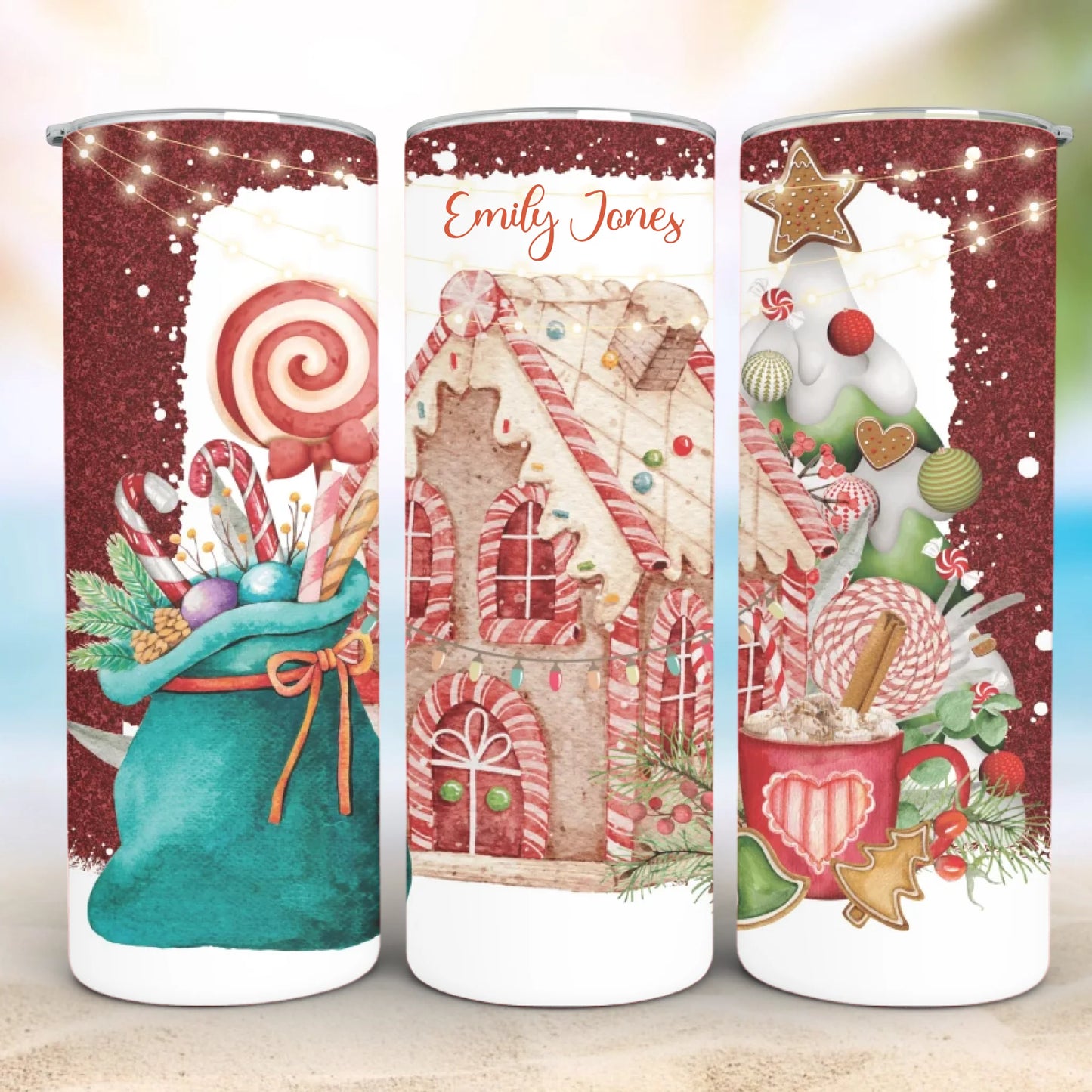 Personalized 20oz skinny tumbler – Personalized | feature highlights | custom name available, dishwasher safe, double-wa