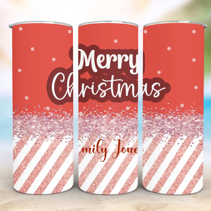 Personalized 20oz skinny tumbler – Personalized | feature highlights | custom name available, dishwasher safe, double-wa