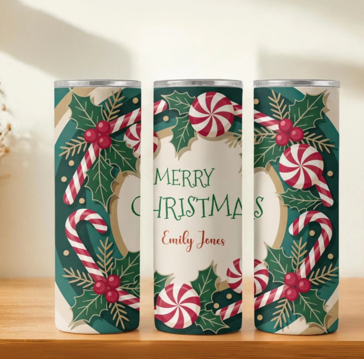 Personalized 20oz skinny tumbler – Personalized | hero view | custom name available, dishwasher safe, double-wall stainl