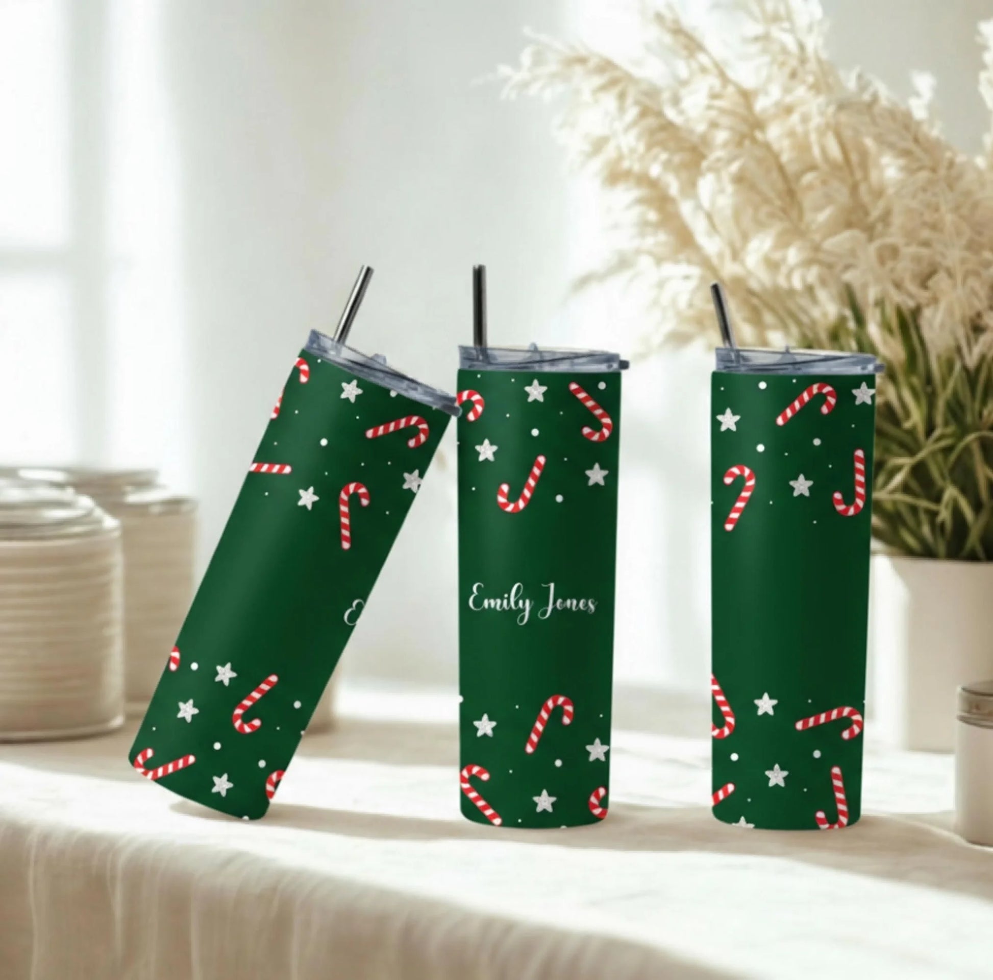 Personalized 20oz skinny tumbler – Personalized | personalization example | custom name available, dishwasher safe, doub