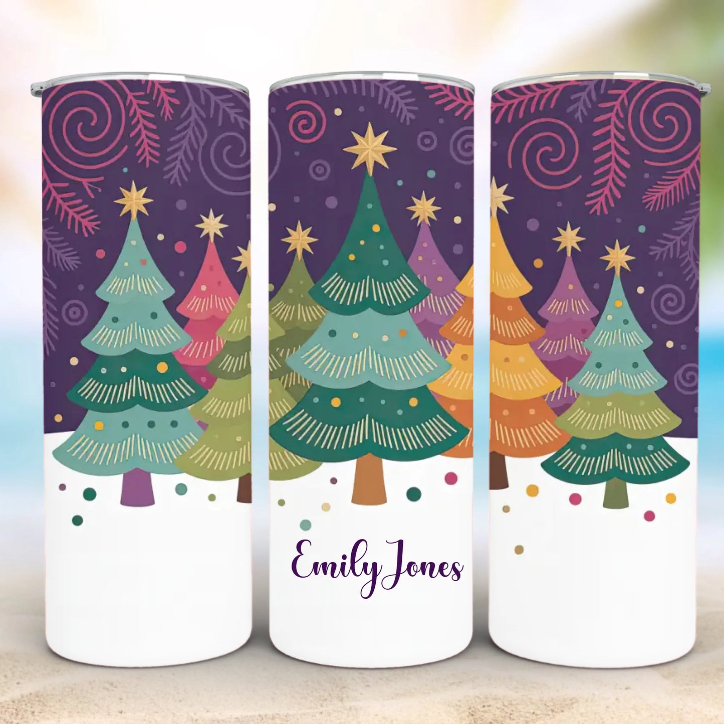 Personalized 20oz skinny tumbler – Personalized | feature highlights | custom name available, dishwasher safe, double-wa