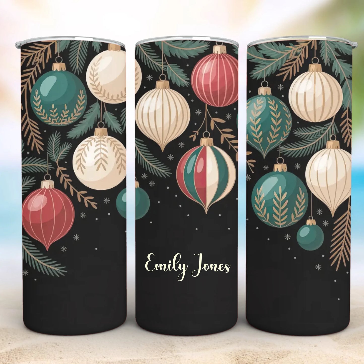 Personalized 20oz skinny tumbler – Personalized | feature highlights | custom name available, dishwasher safe, double-wa