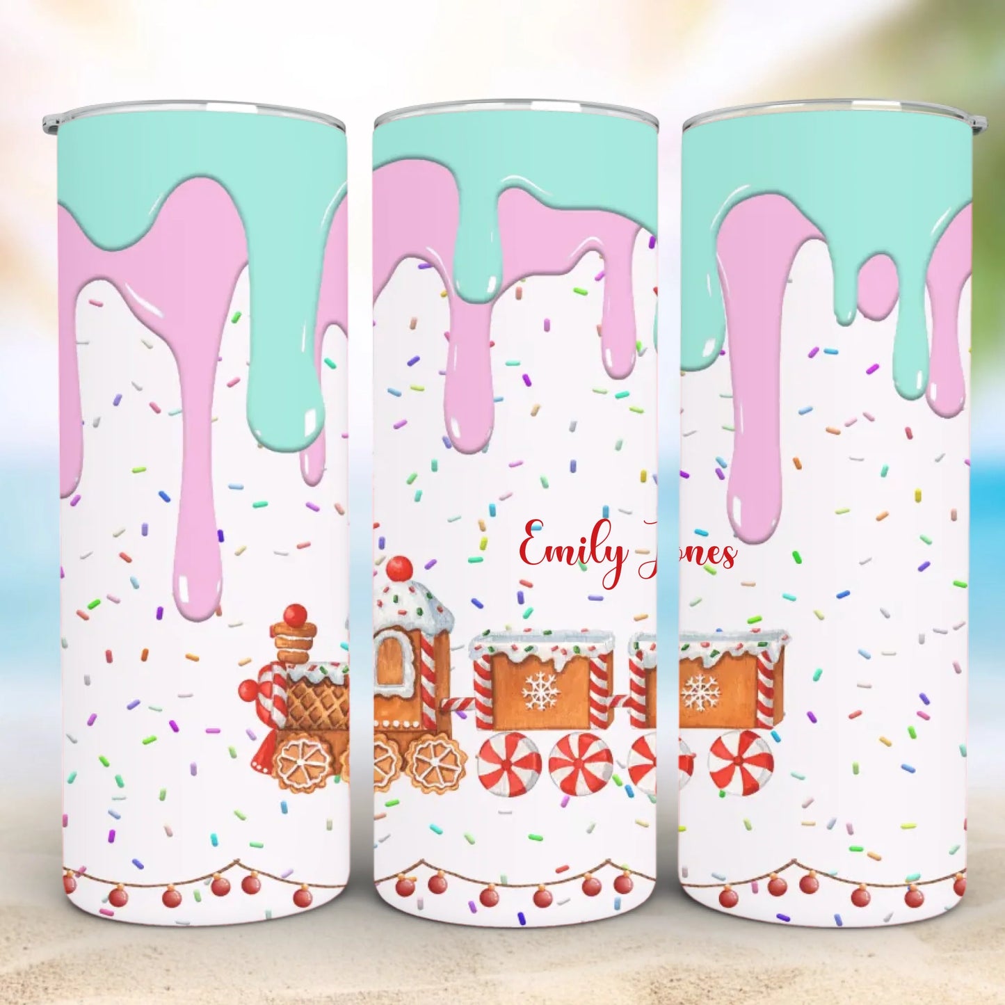 Personalized 20oz skinny tumbler – Personalized | feature highlights | custom name available, dishwasher safe, double-wa