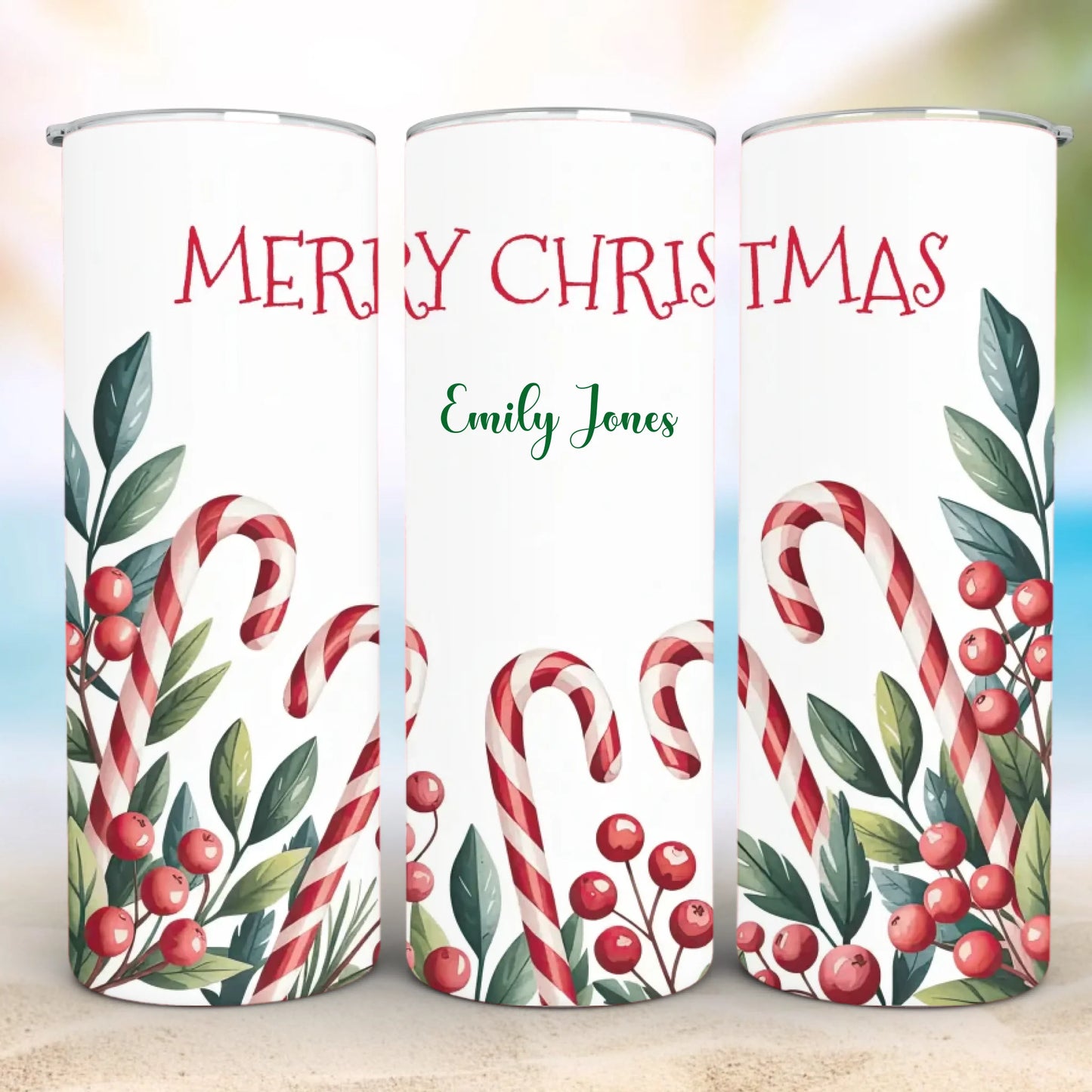 Personalized 20oz skinny tumbler – Personalized | feature highlights | custom name available, dishwasher safe, double-wa