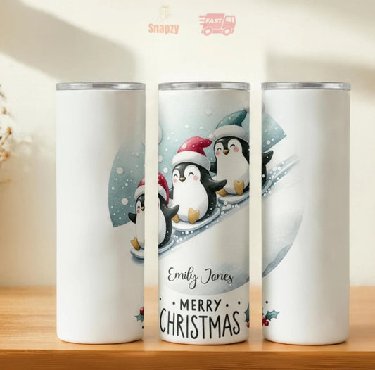 Personalized 20oz skinny tumbler – Personalized | hero view | custom name available, dishwasher safe, double-wall stainl