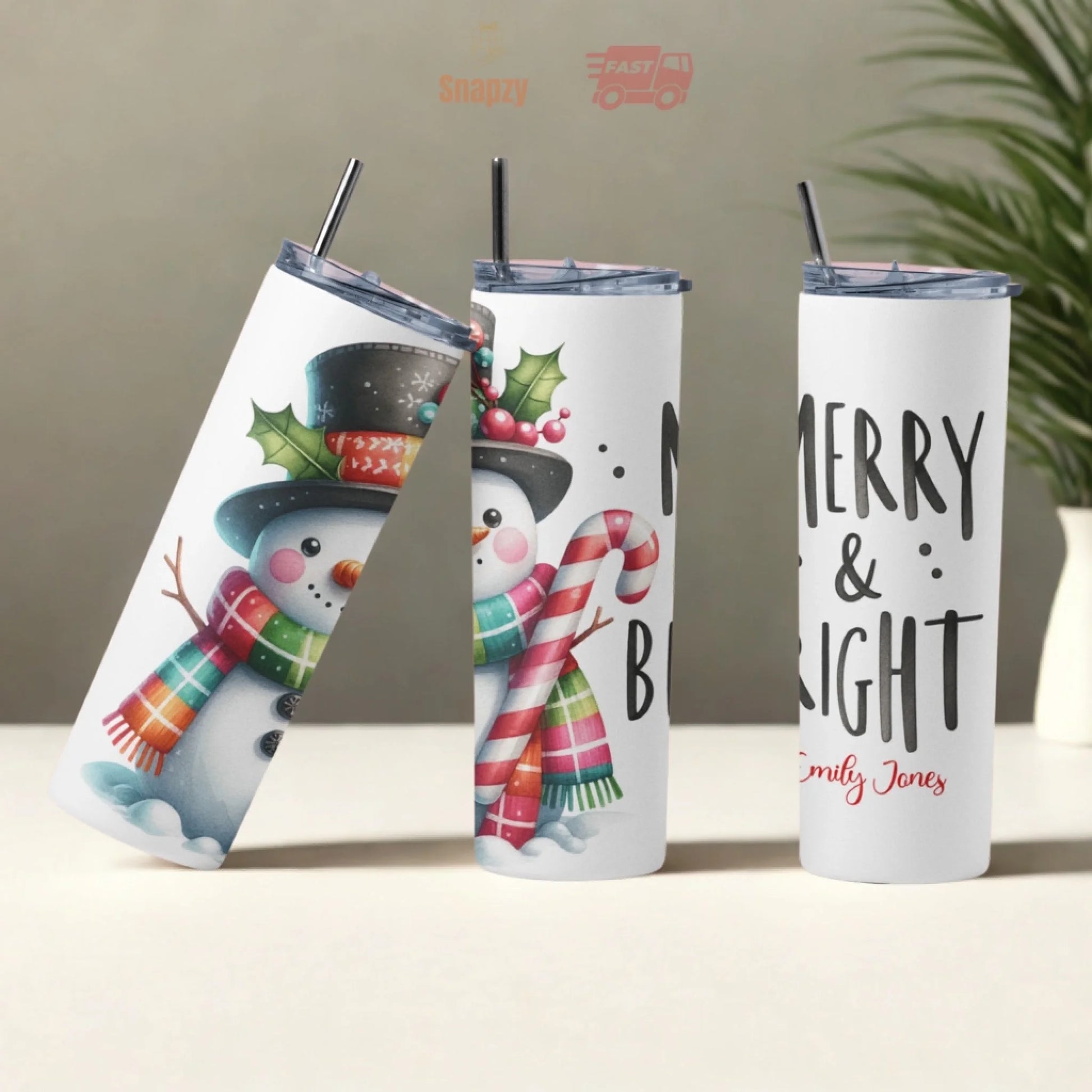 Personalized 20oz skinny tumbler – Personalized | personalization example | custom name available, dishwasher safe, doub