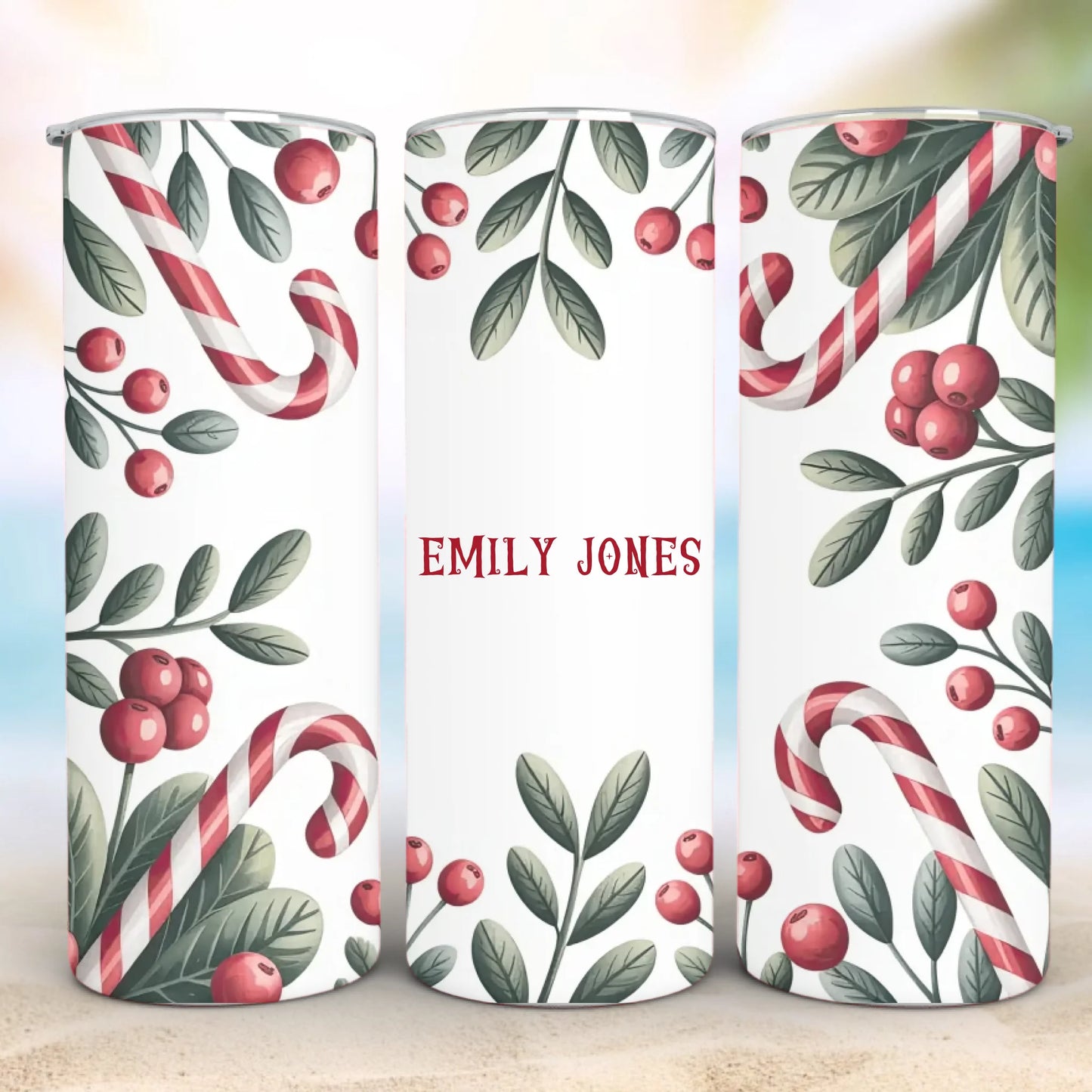 Personalized 20oz skinny tumbler – Personalized | feature highlights | custom name available, dishwasher safe, double-wa