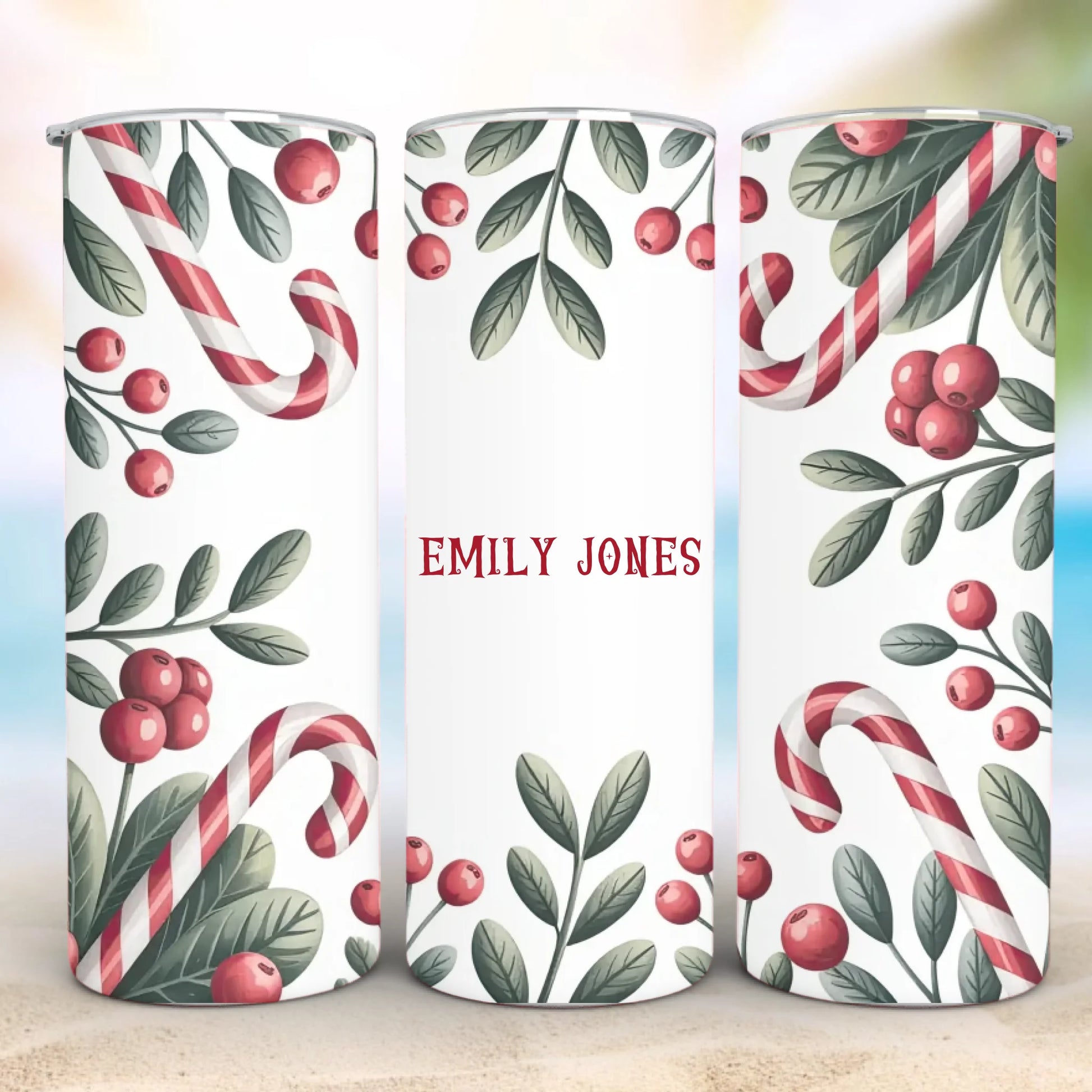 Personalized 20oz skinny tumbler – Personalized | feature highlights | custom name available, dishwasher safe, double-wa