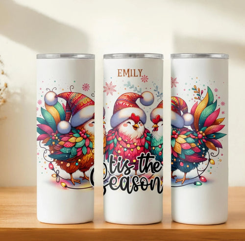 Personalized 20oz skinny tumbler – Personalized | hero view | custom name available, dishwasher safe, double-wall stainl