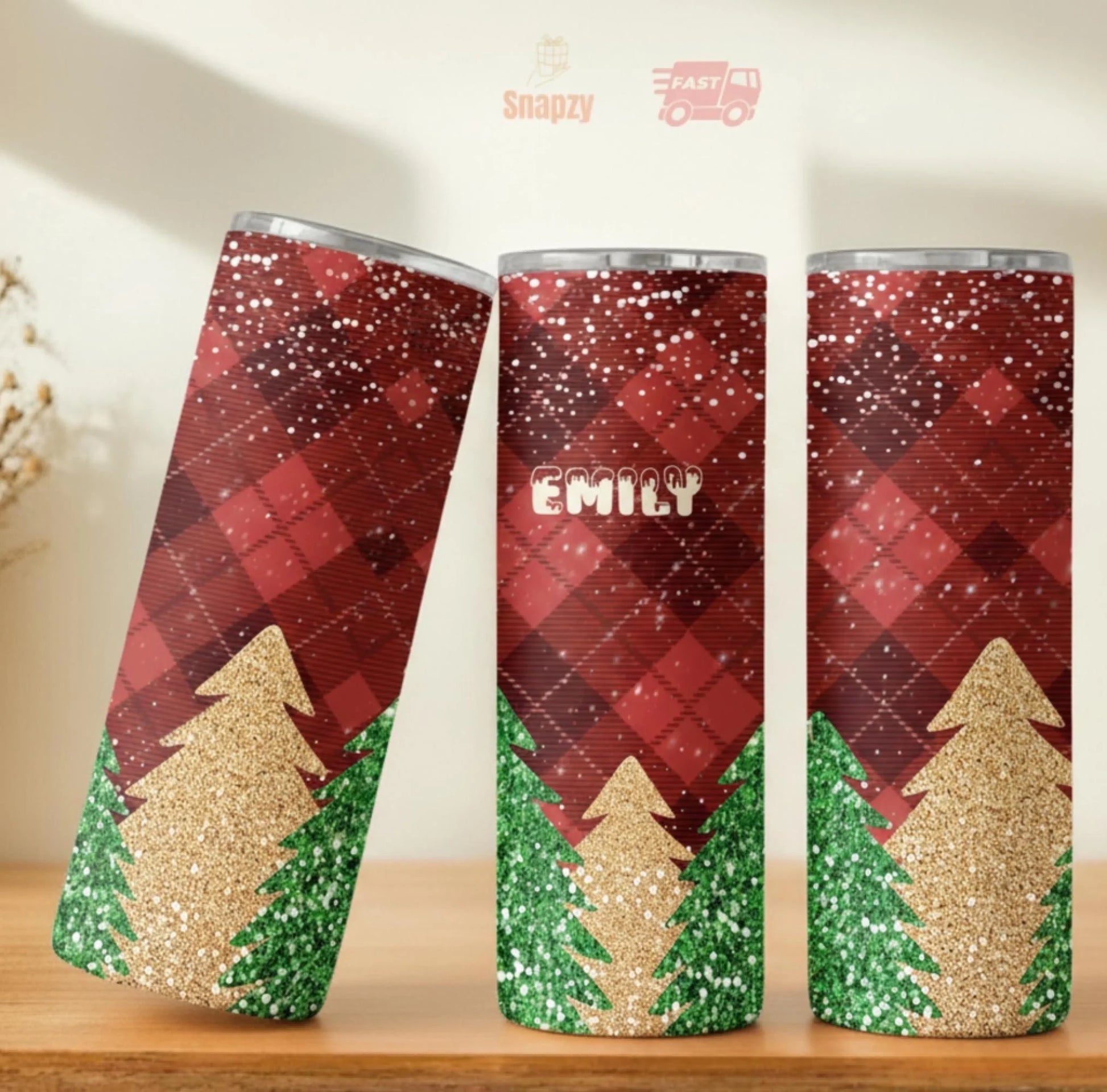 Personalized 20oz skinny tumbler – Personalized | personalization example | custom name available, dishwasher safe, doub