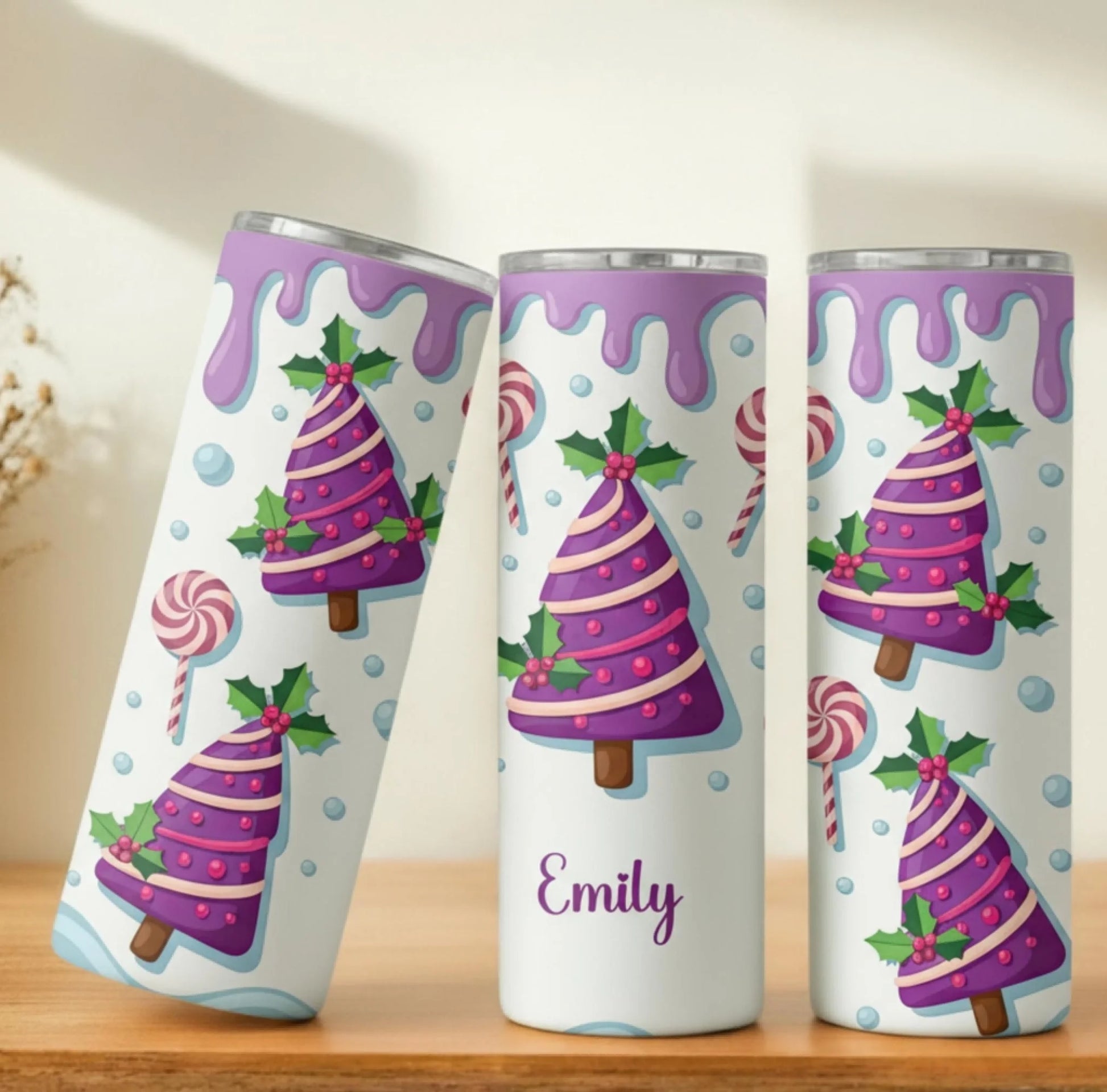 Personalized 20oz skinny tumbler – Personalized | personalization example | custom name available, dishwasher safe, doub