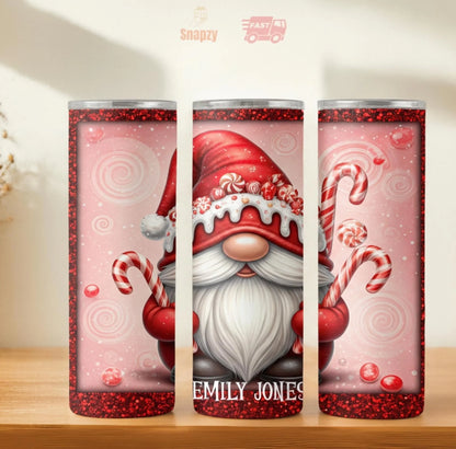 Personalized 20oz skinny tumbler – Personalized | hero view | custom name available, dishwasher safe, double-wall stainl