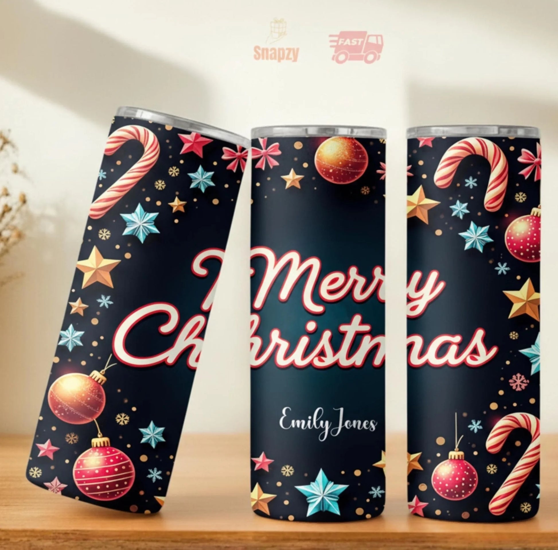 Personalized 20oz skinny tumbler – Personalized | personalization example | custom name available, dishwasher safe, doub