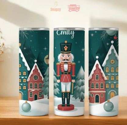 Personalized 20oz skinny tumbler – Personalized | hero view | custom name available, dishwasher safe, double-wall stainl