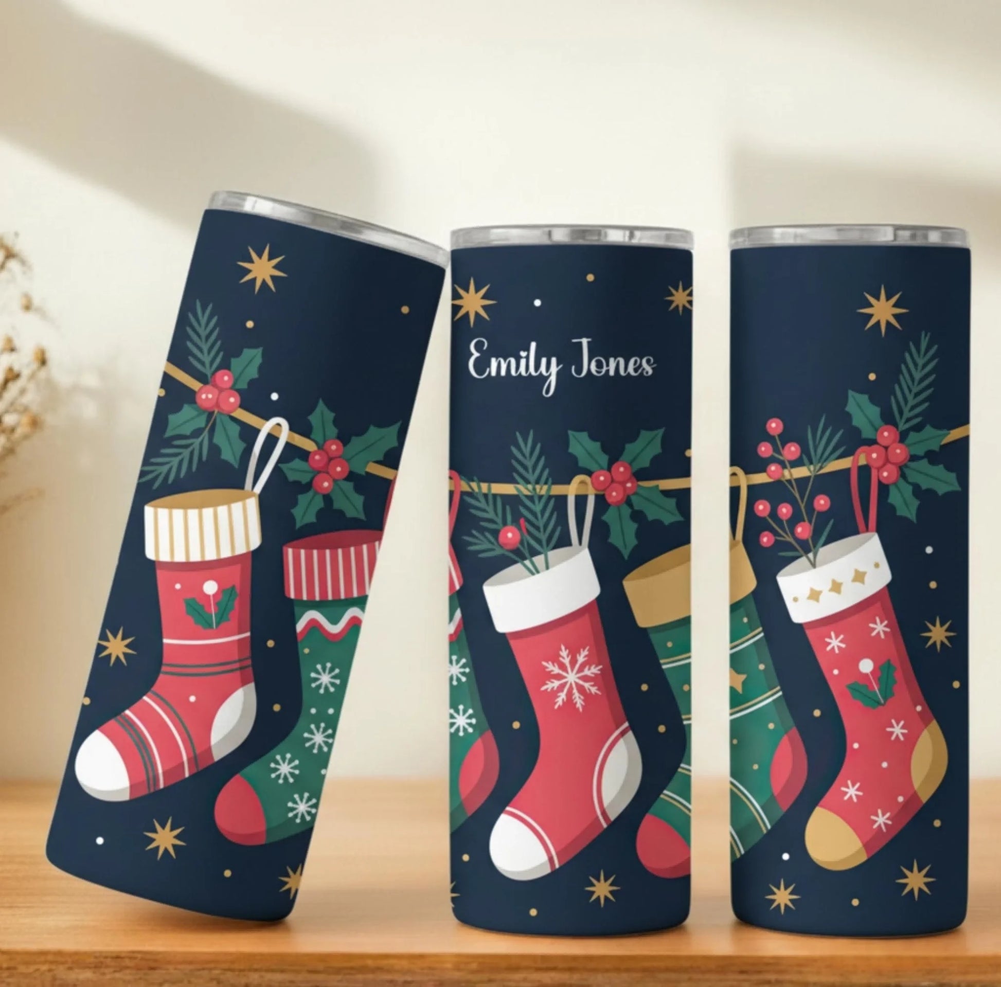 Personalized 20oz skinny tumbler – Personalized | personalization example | custom name available, dishwasher safe, doub