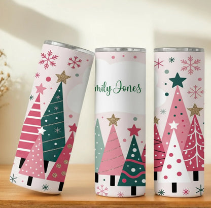 Personalized 20oz skinny tumbler – Personalized | personalization example | custom name available, dishwasher safe, doub