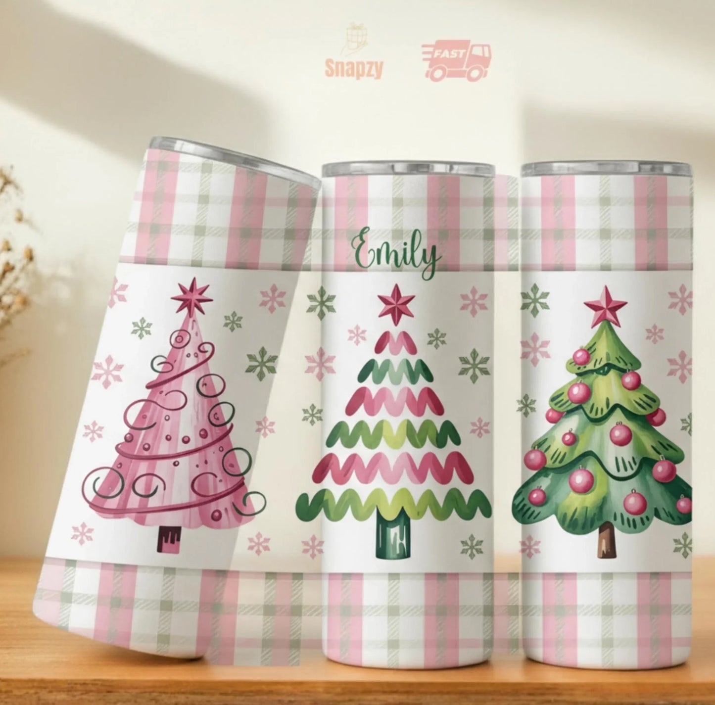 Personalized 20oz skinny tumbler – Personalized | personalization example | custom name available, dishwasher safe, doub