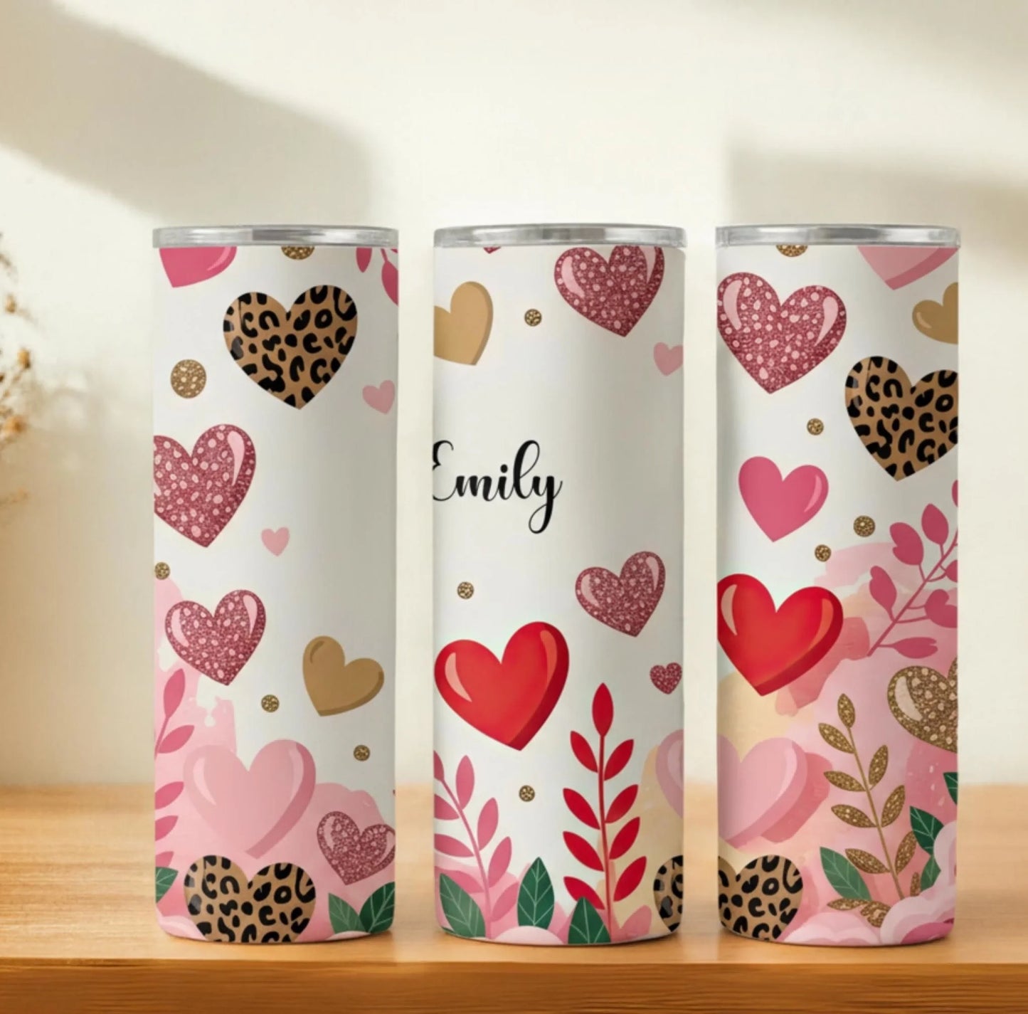 Personalized 20oz skinny tumbler – Personalized | hero view | custom name available, dishwasher safe, double-wall stainl