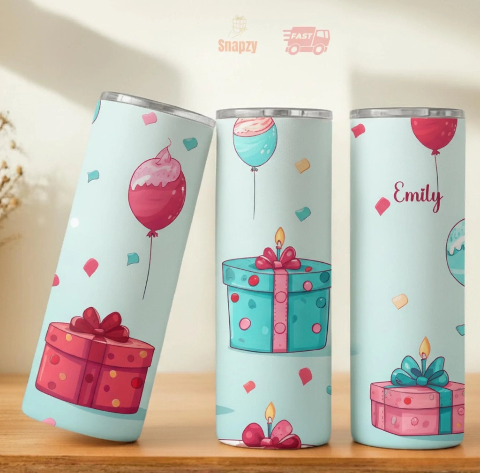 Personalized 20oz skinny tumbler – Personalized | personalization example | custom name available, dishwasher safe, doub