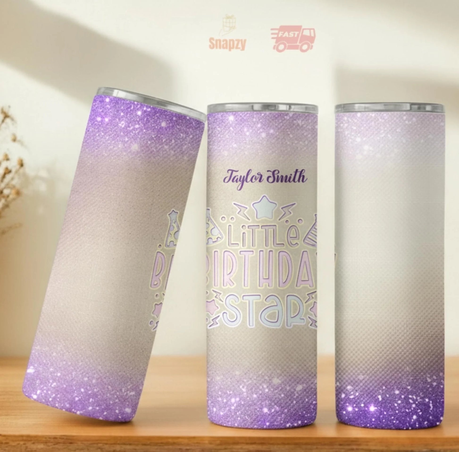 Personalized 20oz skinny tumbler – Personalized | personalization example | custom name available, dishwasher safe, doub