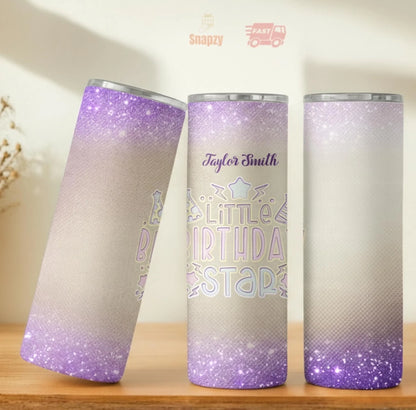 Personalized 20oz skinny tumbler – Personalized | personalization example | custom name available, dishwasher safe, doub