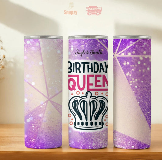 Personalized 20oz skinny tumbler – Personalized | hero view | custom name available, dishwasher safe, double-wall stainl