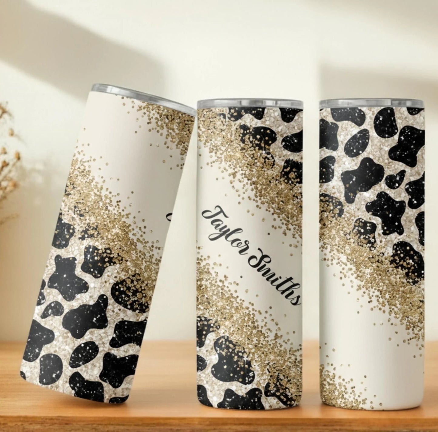 Personalized 20oz skinny tumbler – Personalized | personalization example | custom name available, dishwasher safe, doub