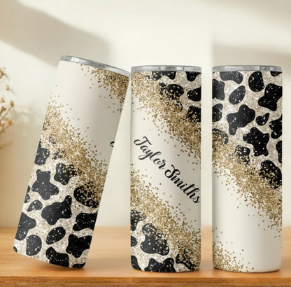 Personalized 20oz skinny tumbler – Personalized | personalization example | custom name available, dishwasher safe, doub