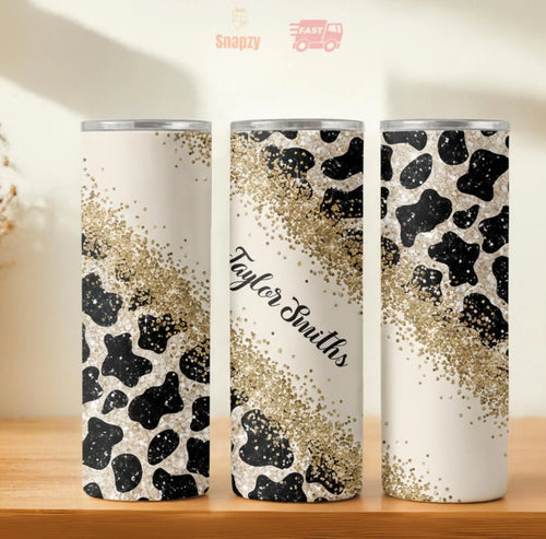 Personalized 20oz skinny tumbler – Personalized | hero view | custom name available, dishwasher safe, double-wall stainl