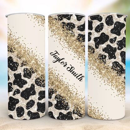 Personalized 20oz skinny tumbler – Personalized | detail view | custom name available, dishwasher safe, double-wall stai