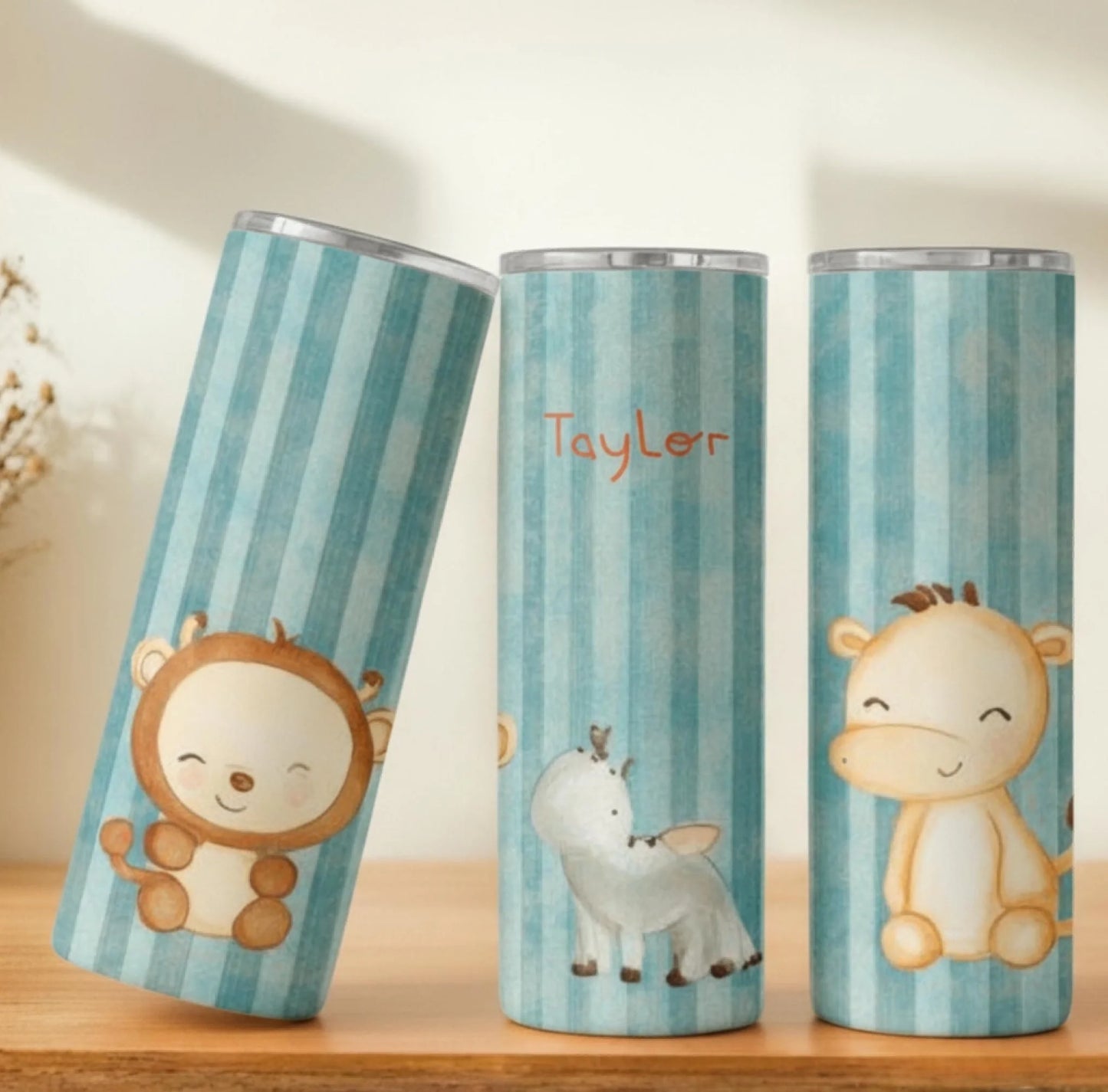 Personalized 20oz skinny tumbler – Personalized | personalization example | custom name available, dishwasher safe, doub