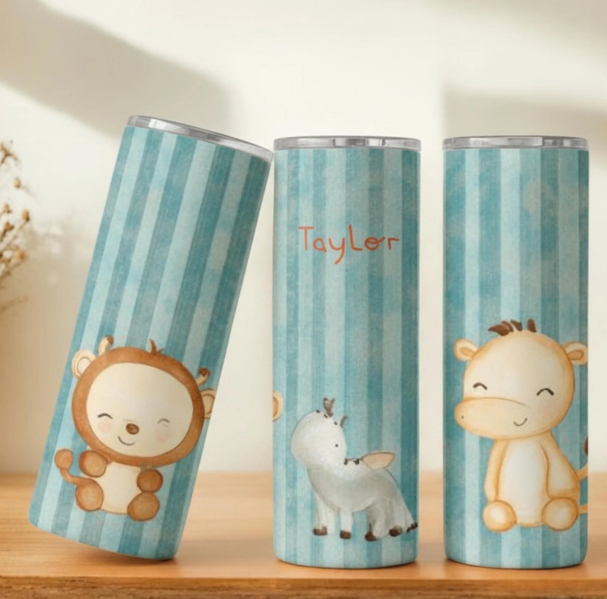 Personalized 20oz skinny tumbler – Personalized | personalization example | custom name available, dishwasher safe, doub