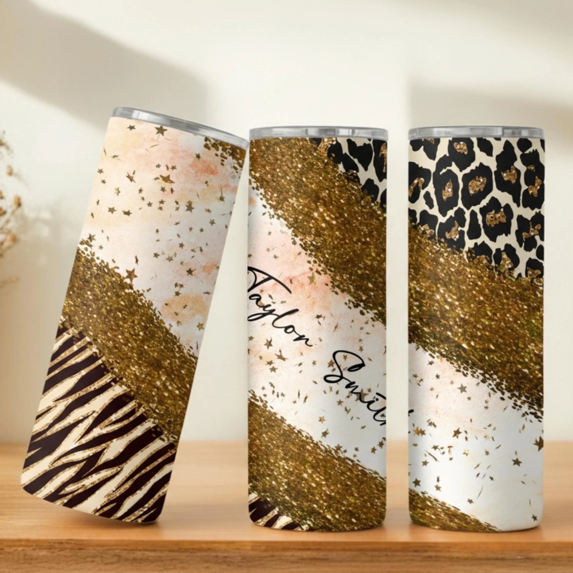 Personalized 20oz skinny tumbler – Personalized | personalization example | custom name available, dishwasher safe, doub