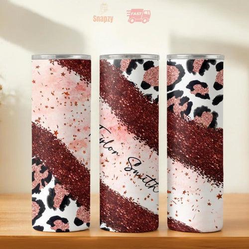 Personalized 20oz skinny tumbler – Personalized | hero view | custom name available, dishwasher safe, double-wall stainl