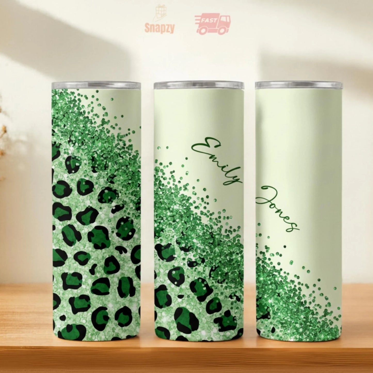 Personalized 20oz skinny tumbler – Personalized | hero view | custom name available, dishwasher safe, double-wall stainl