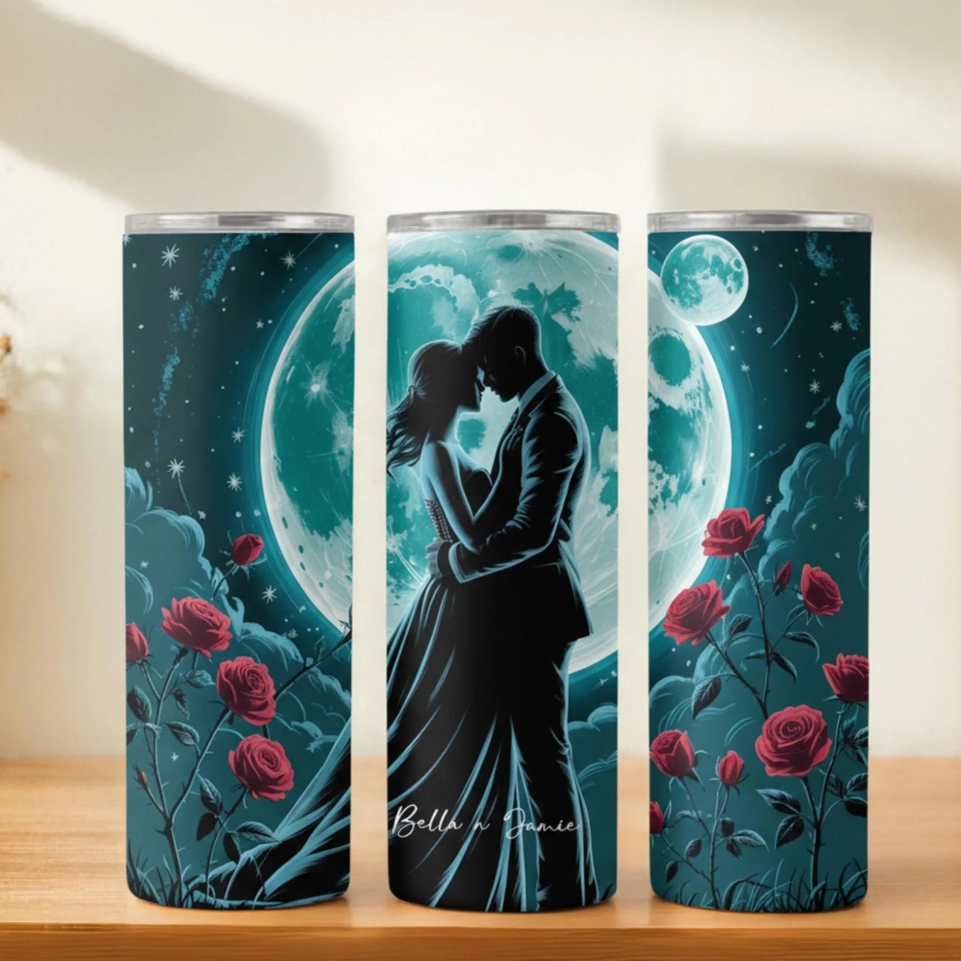 Personalized 20oz skinny tumbler – Personalized | hero view | custom name available, dishwasher safe, double-wall stainl