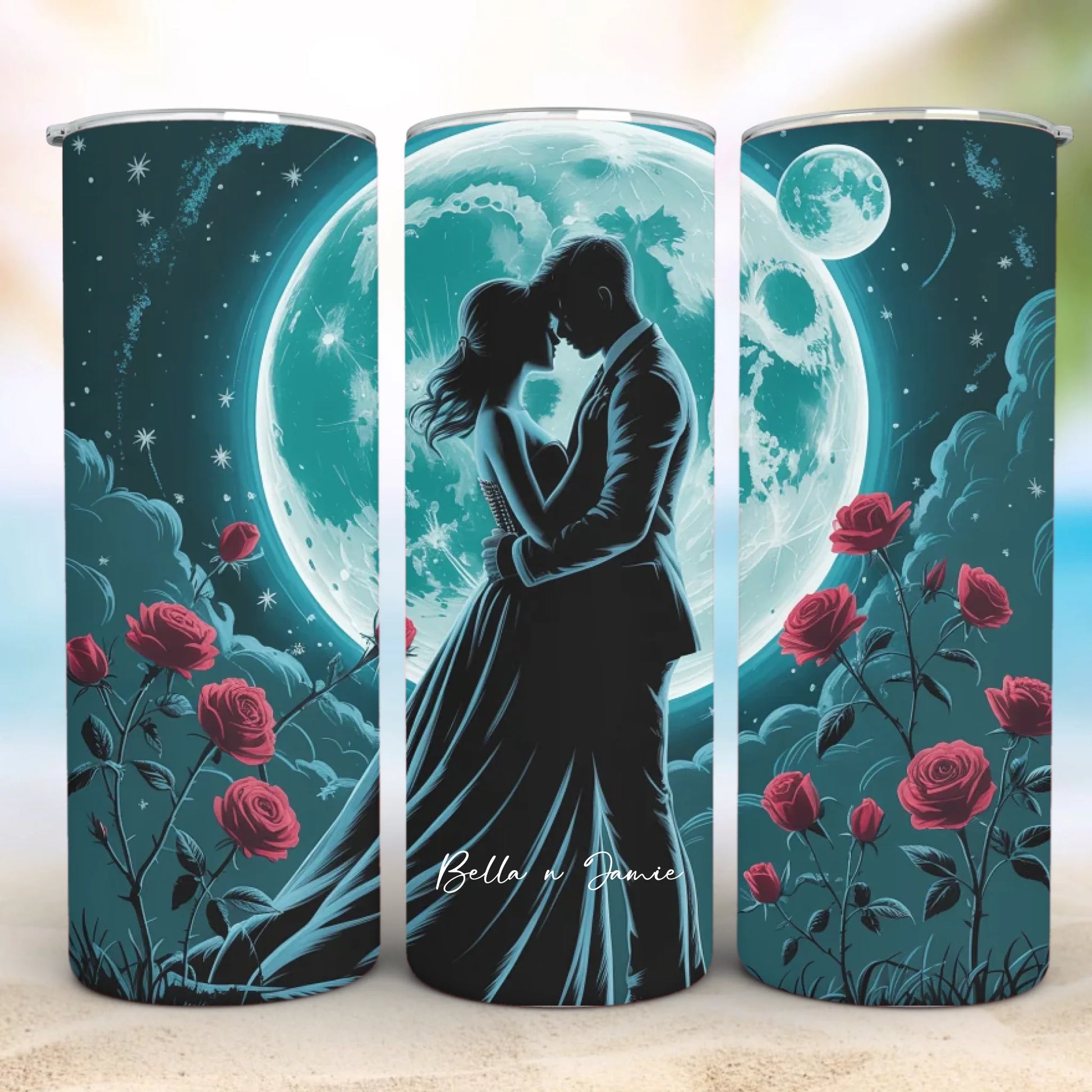 Personalized 20oz skinny tumbler – Personalized | detail view | custom name available, dishwasher safe, double-wall stai