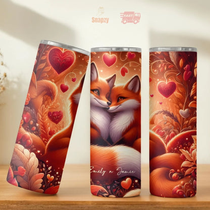 Personalized 20oz skinny tumbler – Personalized | personalization example | custom name available, dishwasher safe, doub