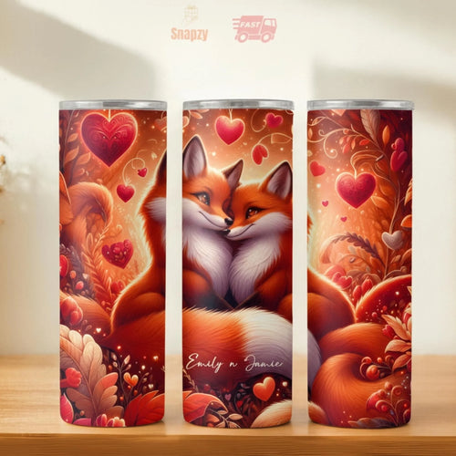 Personalized 20oz skinny tumbler – Personalized | hero view | custom name available, dishwasher safe, double-wall stainl